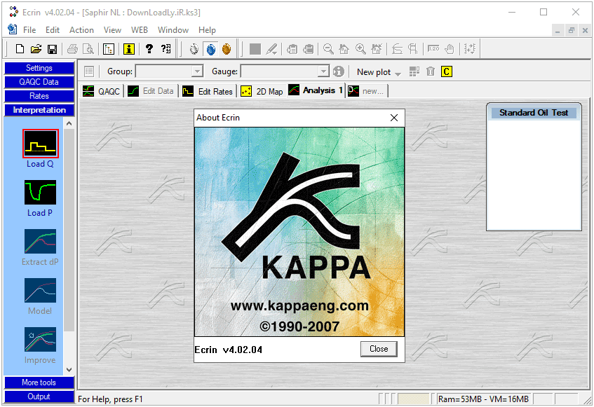 Pictures · KAPPA Ecrin 4.02.04