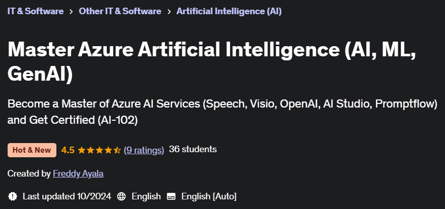 Pictures · Udemy — Master Azure Artificial Intelligence (AI, ML, GenAI) 2024-9