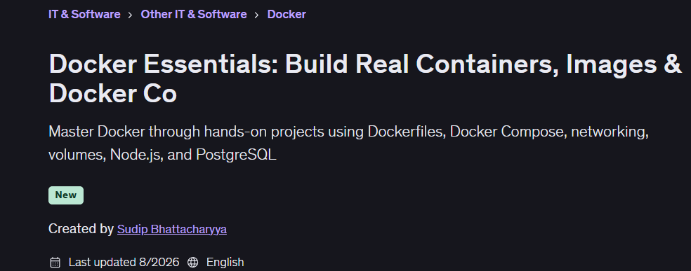图片 · Docker 关键词: 构建真实的容器, 图像 & Docker 科 2026-6