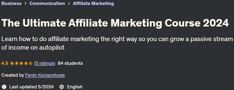 Pictures · Udemy — The Ultimate Affiliate Marketing Course 2023-11