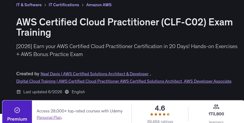 Pictures · AWS Certified Cloud Practitioner (CLF-C02) Exam Training 2026-6