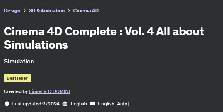 Pictures · Udemy — Cinema 4D Complete : Vol. 4 All about Simulations 2024-1