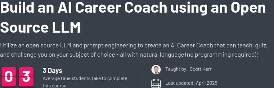 Pictures · ZeroToMastery — Build an AI Career Coach using an Open Source LLM 2025-4