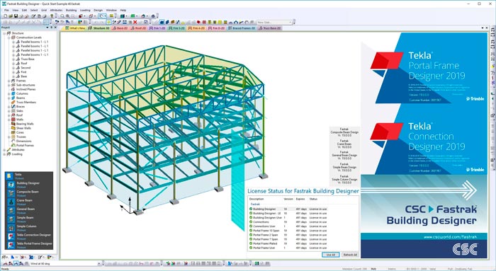 Pictures · Tekla Portal Frame & Connection Designer 2021 SP1 v21.1.0