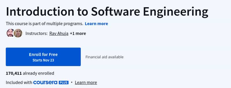 Pictures · Coursera — Introduction to Software Engineering 2024-11