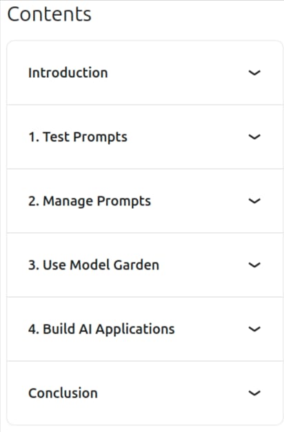 Course topics · Advanced Gemini for Developers 2025-5