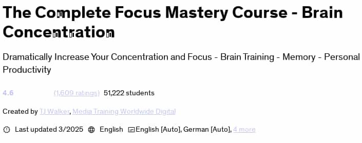 Pictures · Udemy — The Complete Focus Mastery Course – Brain Concentration 2025-3