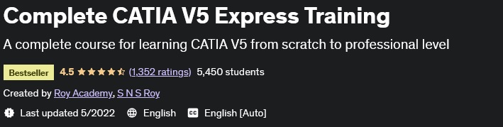 Pictures · Udemy — Complete CATIA V5 Express Training 2022-5