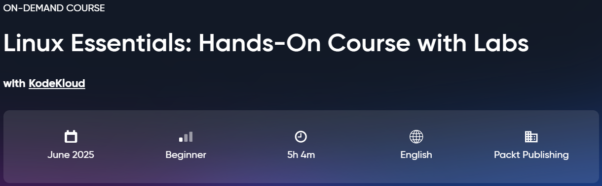 Изображения · Оригинальное - Linux Ключевые слова: hands-on course with labs 2025-8
