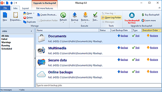 Bilder · FBackup 9.9.999