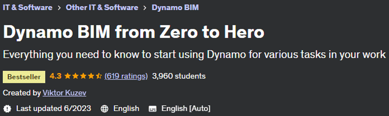 Pictures · Dynamo BIM from Zero to Hero 2023-6