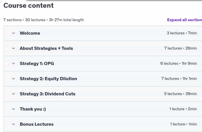Course topics · Day Trading and Swing Trading Strategies For Stocks 2024-5
