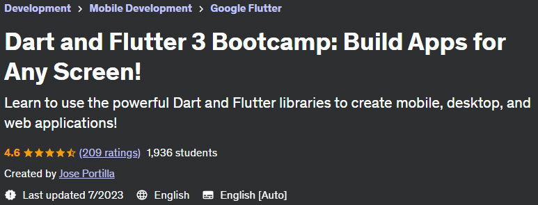 Pictures · Udemy — Dart and Flutter 3 Bootcamp: Build Apps for Any Screen! 2023-7