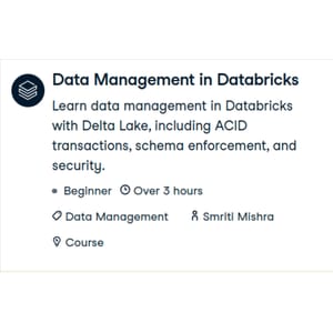 Datacamp — Data Management in Databricks 2025-3