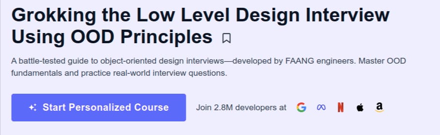 Pictures · Grokking the Low Level Design Interview Using OOD Principles 2024-3
