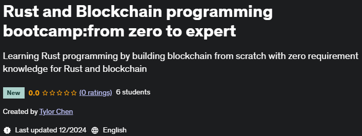 Pictures · Rust and Blockchain programming bootcamp:from zero to expert 2024-12