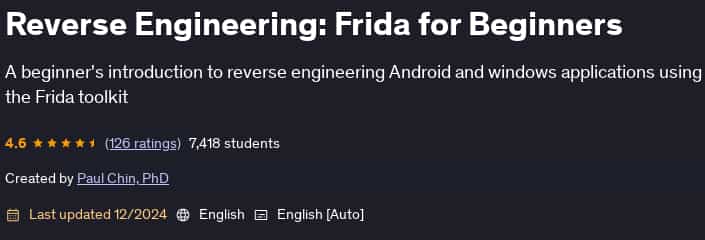 Pictures · Reverse Engineering: Frida for Beginners 2024-12