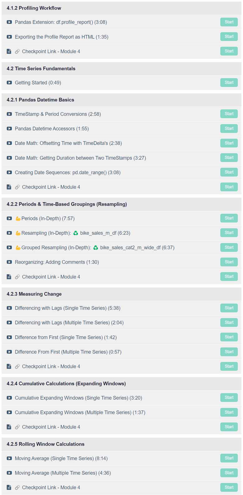 Course topics · Business Science University – Python for Data Science Automation (Course 1) 2024-10