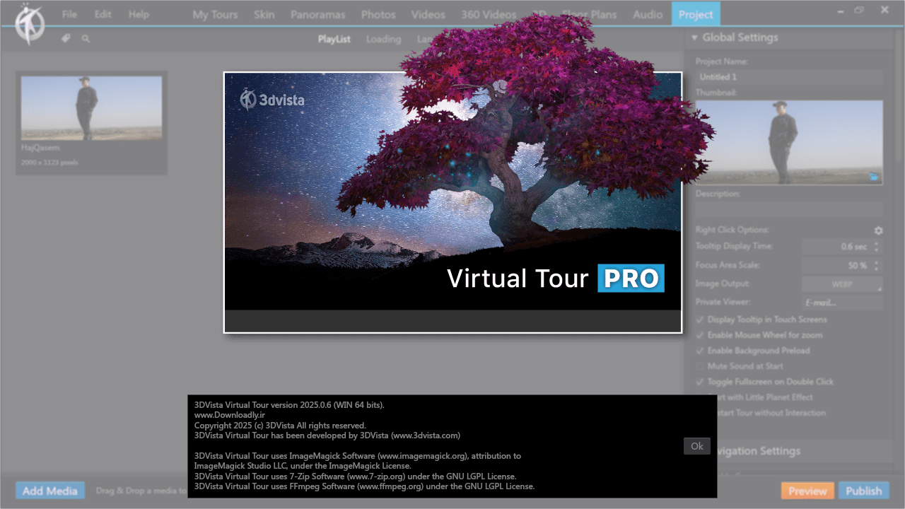 Pictures · 3DVista Virtual Tour Suite 2025.0.6 x64