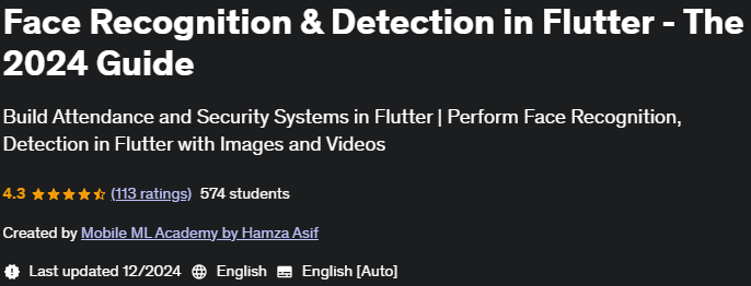 Pictures · Udemy — Face Recognition & Detection in Flutter – The 2024 Guide 2023-2