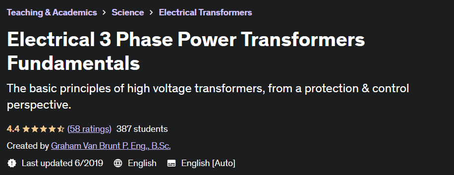 Pictures · Electrical 3 Phase Power Transformers Fundamentals 2019-6