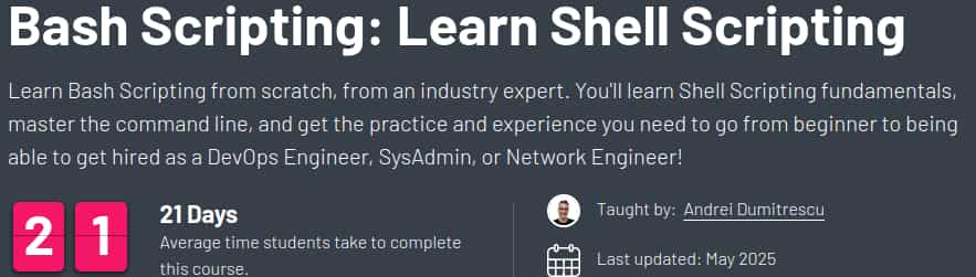 Pictures · ZeroToMastery – Bash Scripting: Learn Shell Scripting 2025-4
