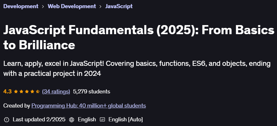 Pictures · JavaScript Fundamentals (2025): From Basics to Brilliance 2023-12