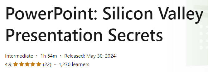 Pictures · LinkedIn — PowerPoint: Silicon Valley Presentation Secrets 2024-5