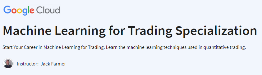 Pictures · Coursera — Machine Learning for Trading Specialization 2023-8