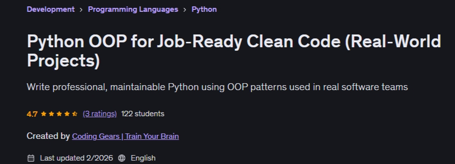 Bilder · Python OOP für Job-Ready Clean Code (Real-World-Projekte) 2026-2