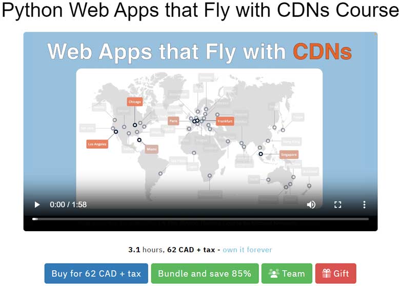 Pictures · TalkPython — Python Web Apps that Fly with CDNs Course 2023-4