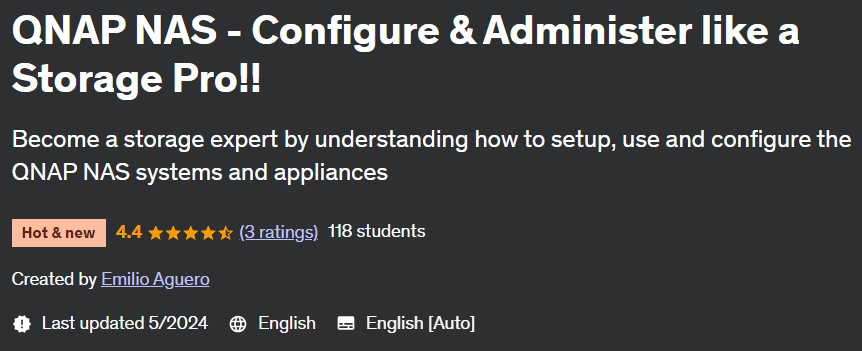 Pictures · QNAP NAS – Configure & Administer like a Storage Pro!! 2024-4