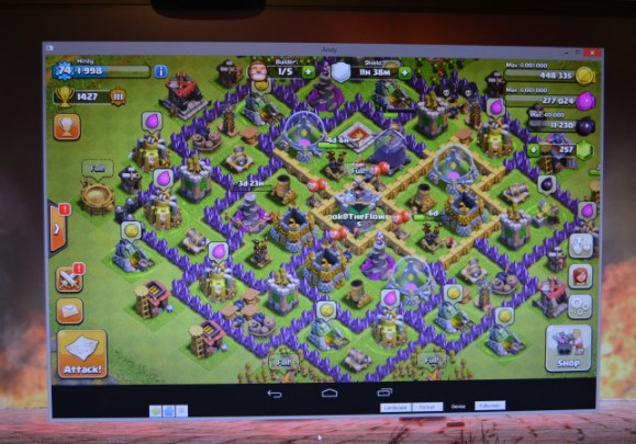 Pictures · Andy Android Emulator 47.260.1096.26