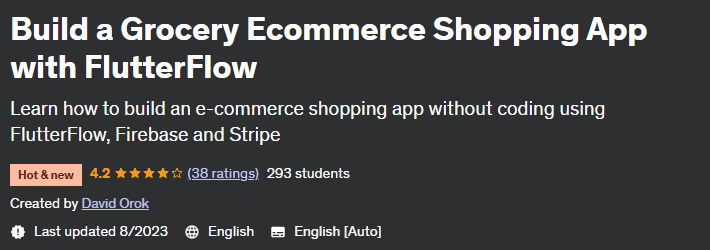 Pictures · Udemy — Build a Grocery Ecommerce Shopping App with FlutterFlow 2023-7