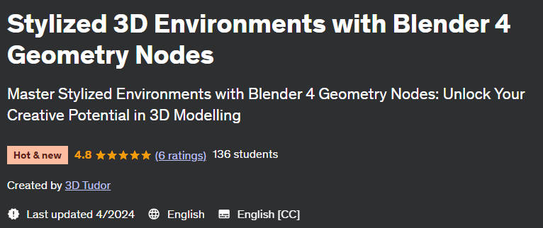 Pictures · Udemy — Stylized 3D Environments with Blender 4 Geometry Nodes 2024-4