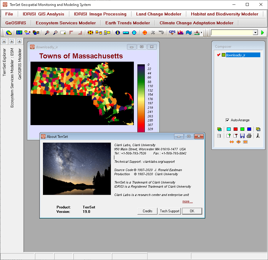 Pictures · TerrSet 2020 v19.0.8