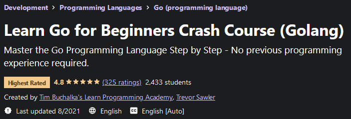 Pictures · Learn Go for Beginners Crash Course (Golang) 2023-11
