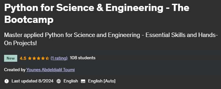 Pictures · Udemy — Python for Science & Engineering – The Bootcamp 2024-8