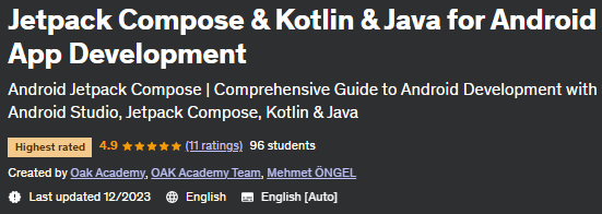 Pictures · Jetpack Compose & Kotlin & Java for Android App Development 2023-11