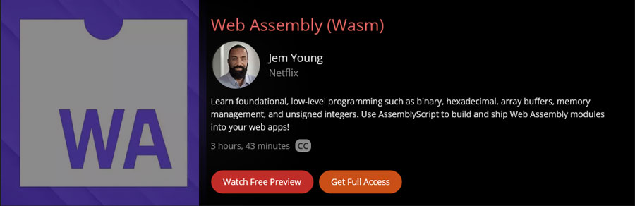 Pictures · Frontend Masters — Web Assembly (Wasm) 2021-4 + Subtitles
