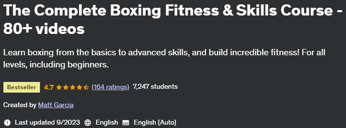 Pictures · The Complete Boxing Fitness & Skills Course – 80+ videos 2023-9