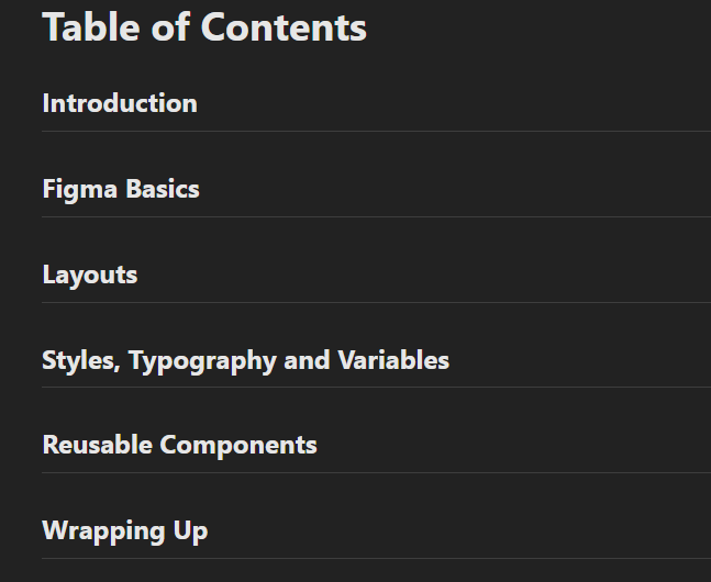 Course topics · Figma for Developers, v2 2024-6