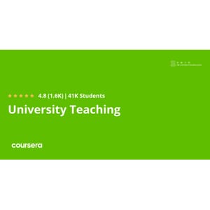 Coursera — University Teaching 2025-7