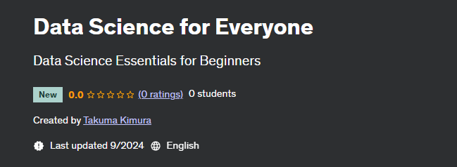 Pictures · Udemy — Data Science for Everyone 2024-9