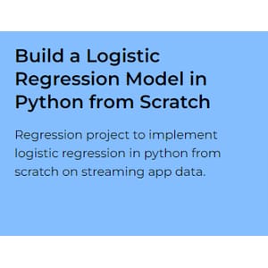 Projectpro — Build a Logistic Regression Model in Python from Scratch 2024-8