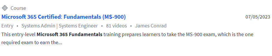 Pictures · CBTNuggets — Microsoft 365 Certified Fundamentals (MS-900) Online Training 2023-7
