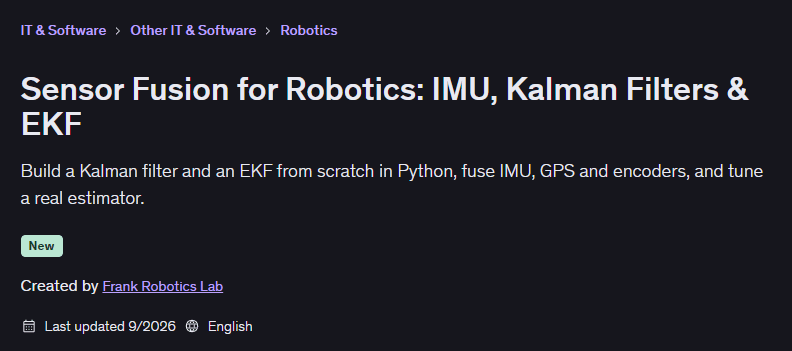 图片 · 机器人传感器合并:IMU、Kalman 过滤器和 EKF 2026-9