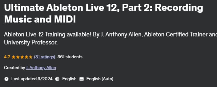 Pictures · Udemy — Ultimate Ableton Live 12, Part 2: Recording Music and MIDI 2024-1