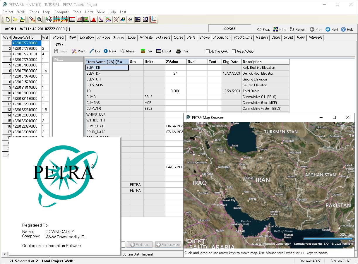 Pictures · IHS Markit PETRA 2019 v3.16.3.2