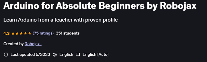 이미지 · Arduino for Absolute Beginners 로보야크스 2022-6